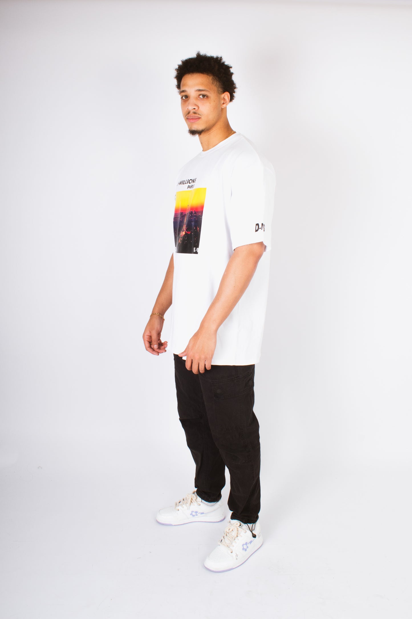 Tee-Shirt D-Millions Eiffel Tower SS23 White