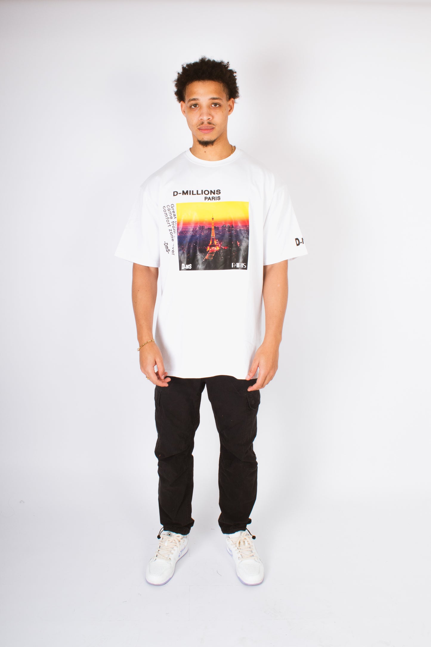 Tee-Shirt D-Millions Eiffel Tower SS23 White