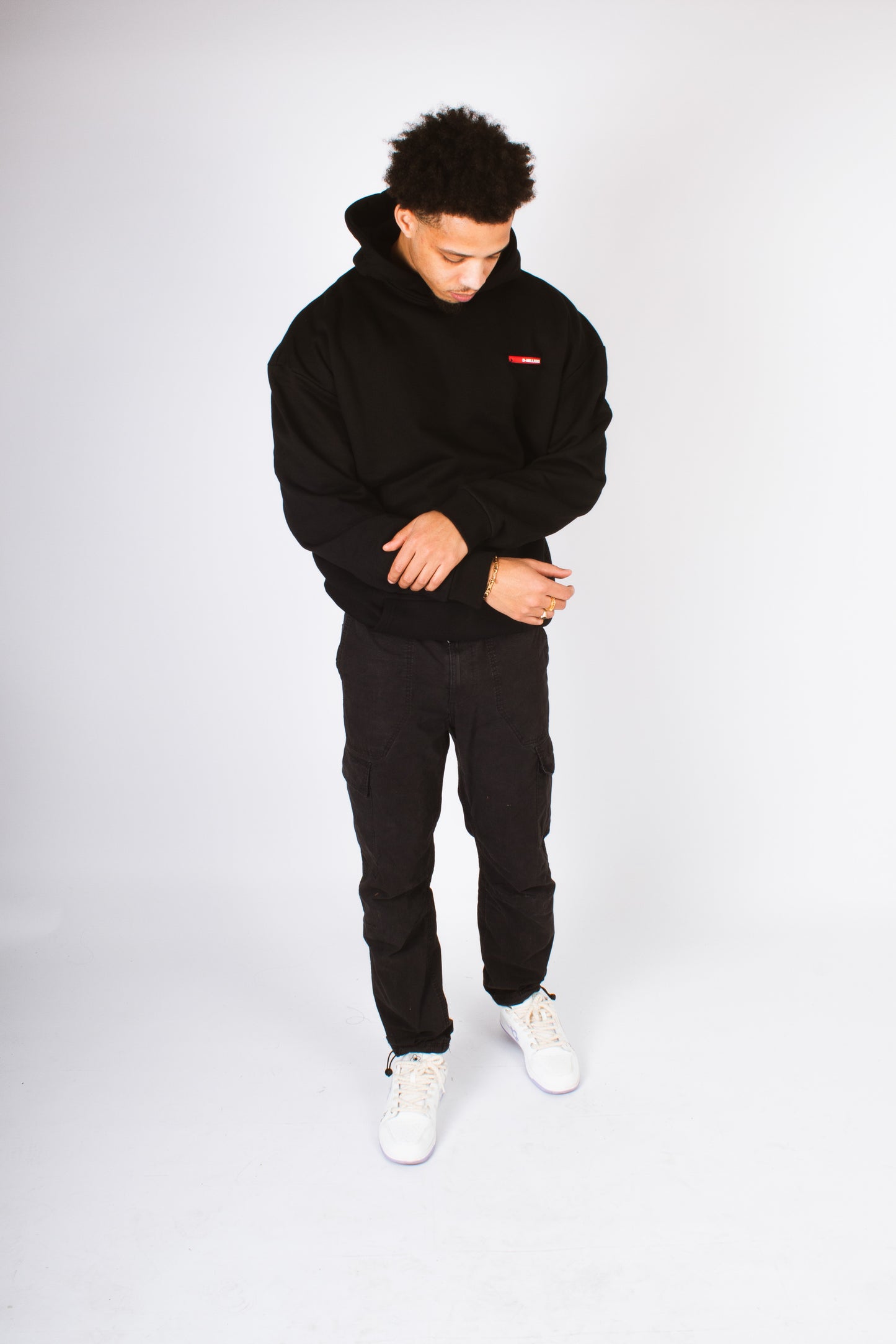 Sweat à capuche D-Millions SS23 Black