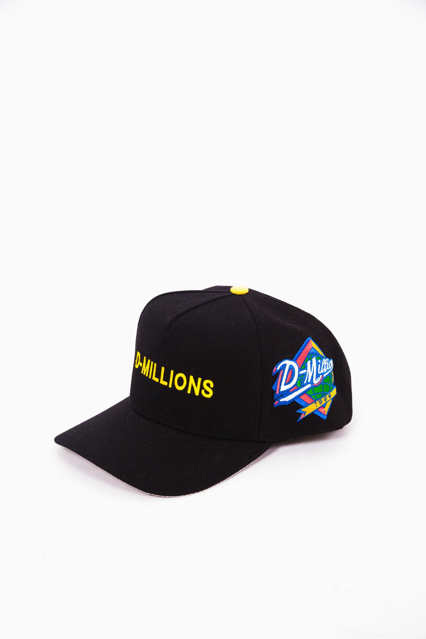 Baseball Cap D-Millions Black/Yellow